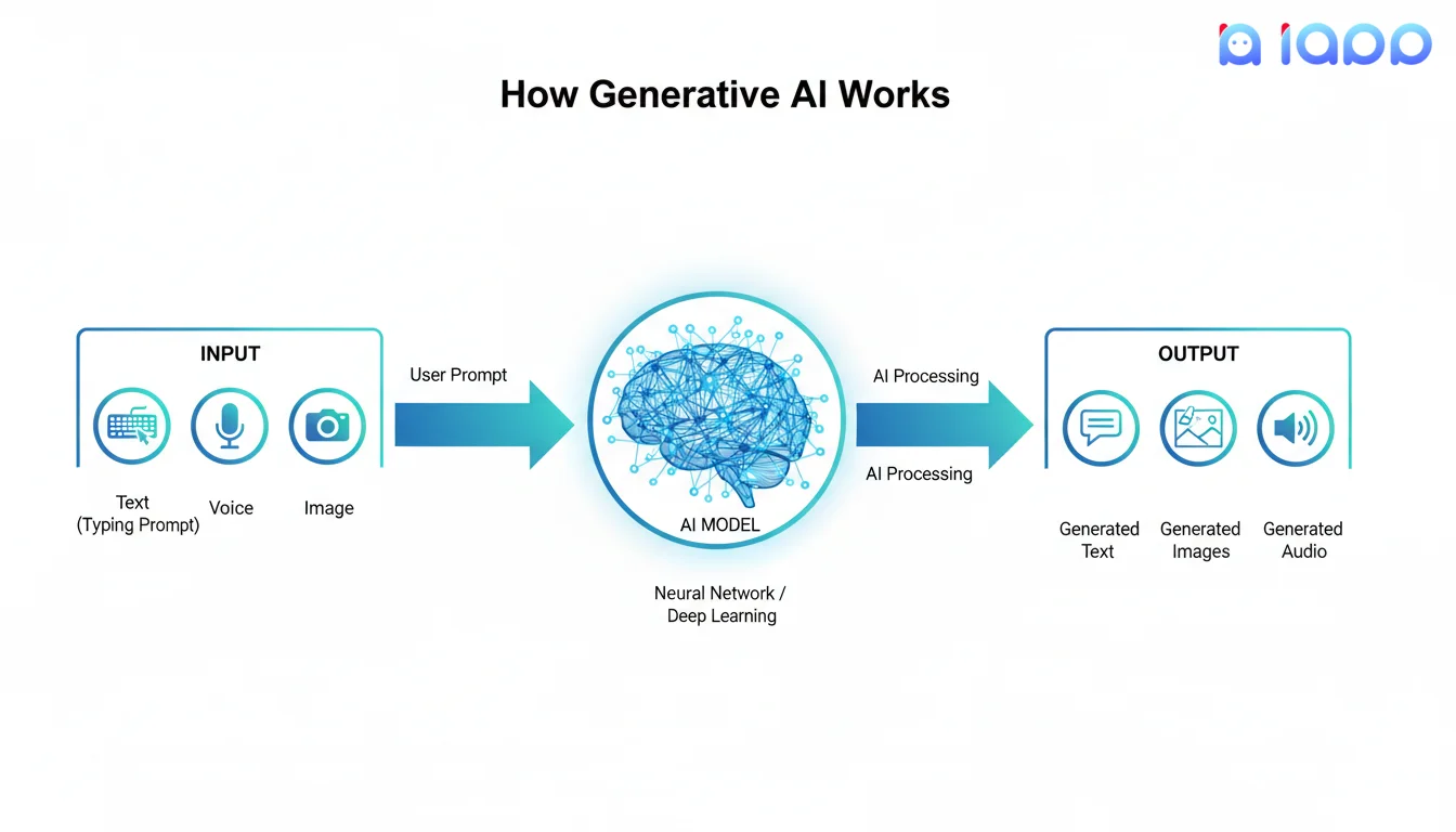 Generative AI ทำงานอย่างไร