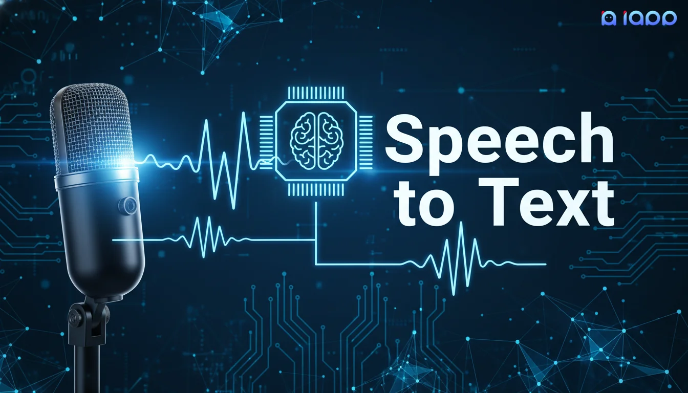 iApp AI แปลเสียงเป็นข้อความ - ถอดเสียงภาษาไทย