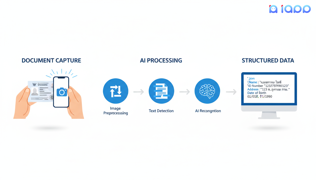 Thai Document OCR ทำงานอย่างไร