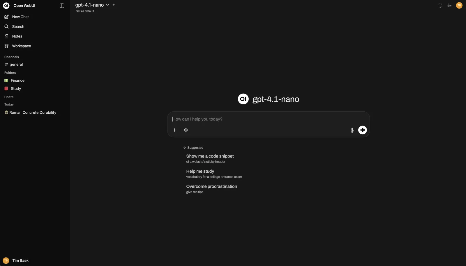 Open WebUI — LLM UI แบบโฮสต์เองที่นิยมที่สุด (ภาพ: โครงการ Open WebUI)
